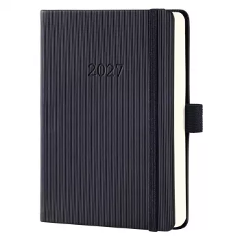 SIGEL Conceptum Pocket Calendar 2027 Black C2711