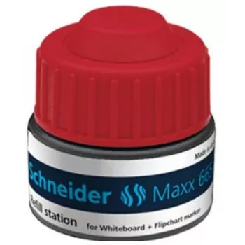 Schneider Maxx 665 påfyldningsblæk, rød 166502