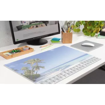 Sigel H6470 Desk Pad Paper Palm Beach 59.5 x 41 cm 2026-2028 30 Sheets