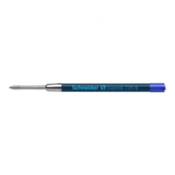 SCHNEIDER Express 735 kuglepensmine, bred (B), blå, Plug & Play, 1 stk. 7373