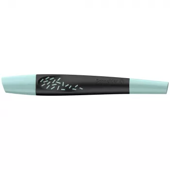 Schneider Breeze rollerpen sort-mint 0,6 mm blåt blæk (188815)