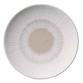 APS BLUSH Dinner Plate Flat 210 mm Beige Melamine Stackable Dishwasher Safe Heat Resistant 1 Piece 85503