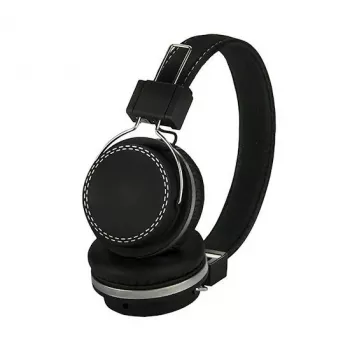 E+P TV200 on-ear TV-hovedtelefoner med integreret lydstyrkekontrol, 5,5 m kabel, 3,5 mm jack, sort