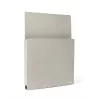 DURABLE selvklæbende brochureholder grå DIN A4 245 x 27 x 330 mm 507210