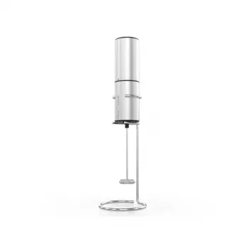PROFI COOK Milk Frother PC-MS 1273, Silver, 13,000 RPM, Stainless Steel Housing 501273