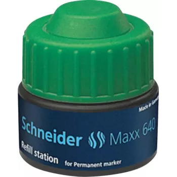 Schneider Maxx 640 marker påfyldningstinte grøn 30 ml 164004