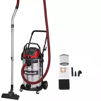 Einhell TE-VC 4090 SACL våd- og tørstøvsuger 40 L rustfrit stål støvklasse L 2347445