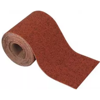 Wolfcraft 3171000 slibepapirrulle, P60 korn, 5 m x 93 mm