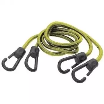 Wolfcraft 3292000 Expander-Seil 8 mm x 1 m sort