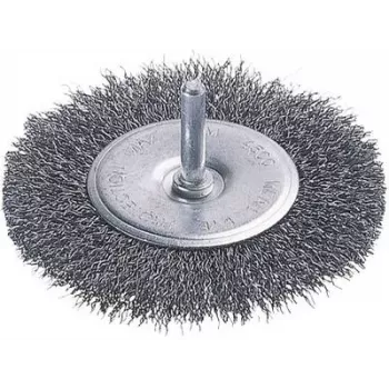 Wolfcraft 75 mm Knudret Stålbørste Rund med 6,3 mm Stamme 2100000