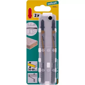 Wolfcraft 2324000 Stiksavklinge HCS 130 mm T-Skaft 1 stk.