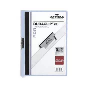 DURABLE Duraclip 2200-06 A4 klemmehul Polypropylen blå