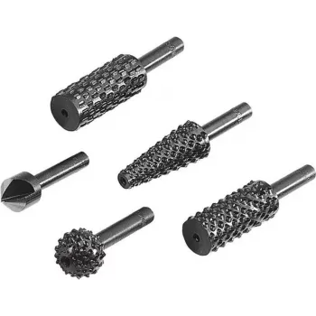 Wolfcraft rasp- og forsænker-sæt 5-dele 2540000
