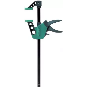 Wolfcraft EHZ Easy 75-150 enhåndstvinge 3020000, spændvidde 0-150 mm, spredningsvidde 75-260 mm, udlæg 75 mm