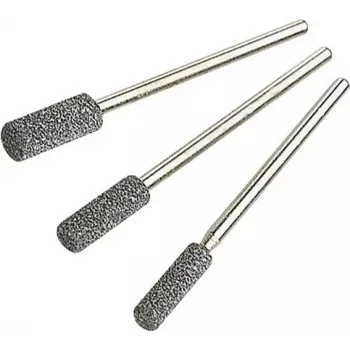 Wolfcraft 2175000 keramisk slibestift-sæt, 3 dele, 2,35 mm skaft