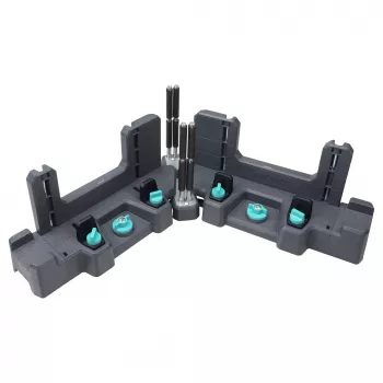 Wolfcraft 6956000 Geringsav med Rygksav, 240 mm Savklinge, 11 TPI, 45° & 90° Snit, maks. Emne 300x60 mm