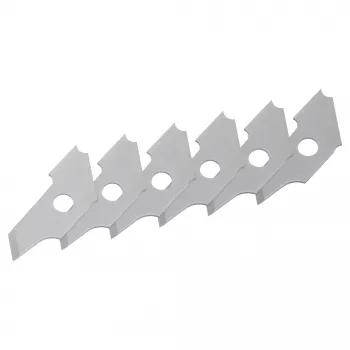 Wolfcraft 5893000 reserveblade til hulkantafgrater, 6 stk.