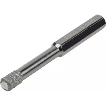 Wolfcraft 5992000 diamantbor 6 mm sekskantskaft til fliser, keramik, porcelæn, glas