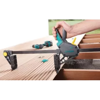 Wolfcraft 6985000 skruetvinge med 450 mm spændvidde og 120 kg spændkraft