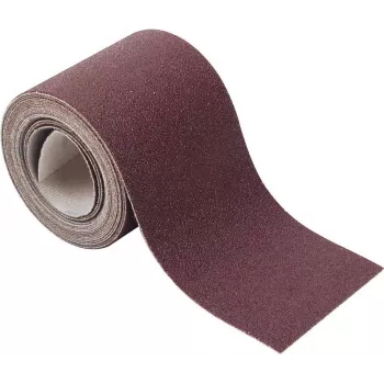 Wolfcraft 5812000 Slibepapirrulle med velcrolukning, korn 120, 4 m x 93 mm