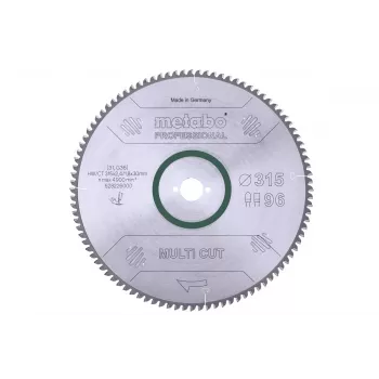 Metabo Multi Cut hårdmetalbestykket rundsavklinge 315x30mm 96 tænder FZ/T 628226000