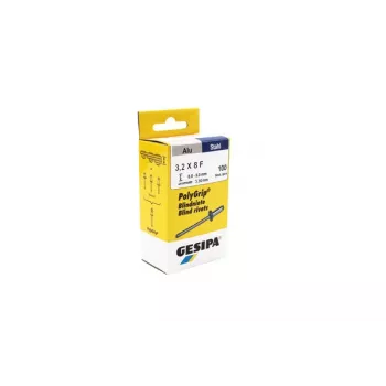 GESIPA PolyGrip® blindnitter 3,2x8,0mm aluminium/stål - 100 stk. 1433846
