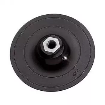 wolfcraft 125 mm velcroslibepad med borepatronadapter og K80-slibeblad (2285000)