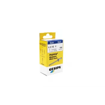 GESIPA PolyGrip® blindnitter 4,0 x 10,0 mm stål/stål, 100 stk. 1464884