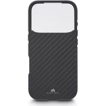 Black Rock Cover 360° glas til Apple iPhone 17 Pro ægte kulfiber 00080399