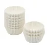 FACKELMANN 21615 Muffin- & cupcakeforme, fedttæt bagepapir, hvid, 5,0 cm diameter, 250 stk.