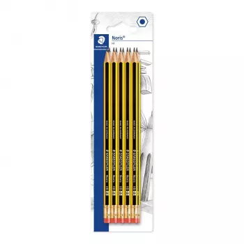 Staedtler Noris HB 122-2 BK10 Grafitblyant-sæt, HB, 10 stk.