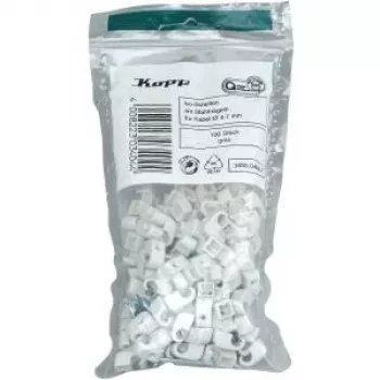 HEINRICH KOPP sømklemmer kabelclips, bundt Ø 4-7 mm, grå, 100 stk. 345504087