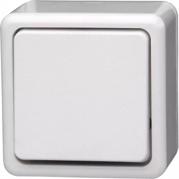 HEINRICH KOPP 513602005 hvid vippekontakt 10A 1-polet SPDT, 10-pak