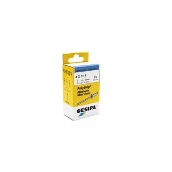 GESIPA PolyGrip® blindnitte rustfrit stål A2 4,0 x 10,0 mm, 75 stk. 1464827