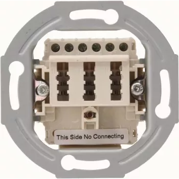 HEINRICH KOPP TAE Insert Socket Aluminium NFN 6-Pin Flush-Mounted 33369392