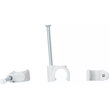 HEINRICH KOPP Cable Clip with Nail, Bundle Ø 4-7 mm, Grey, 50 pcs 342604087