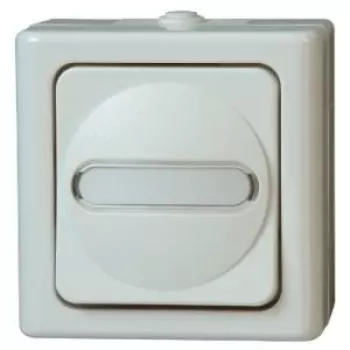 HEINRICH KOPP universalkontakt BLUE ELECTRIC arktisk overflademonteret fugtigt rum 10A, 250V (560602007)