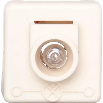 Kopp BlueElectric afbryderindsats hvid 10A 250V 1-polet 325900005