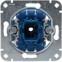 HEINRICH KOPP 507700003 indbygnings-vekselafbryderindsats, aluminium, 250V, 10AX, IP20, skrueklemmer, afdækning og ramme ikke inkluderet