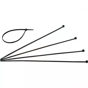 HEINRICH KOPP 328404090 Kabelbinder 300 mm x 4,8 mm sort UV-bestandig vejrbestandig 50-pak