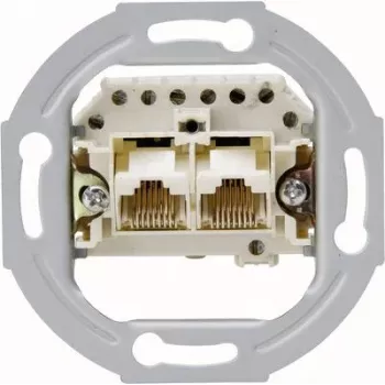HEINRICH KOPP aluminium UAE/IAE/ISDN centralplade indsats 33369401