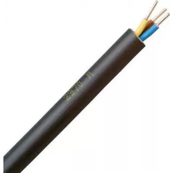 HEINRICH KOPP NYY-J 3G1,5 mm² jordkabel 25 m sort 153325009