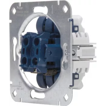 HEINRICH KOPP 507900009 indbygnings-persienne-/rullegardin-trykindsats, 250V, 10AX, IP20, aluminium