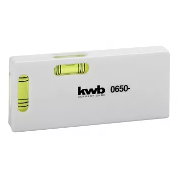 kwb 065010 mini-vaterpas 100 mm magnetisk aluminium