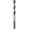 KWB 050720 wolframcarbid beton-spiralbor 12 mm, total længde 150 mm, cylindrisk skaft, 1 stk.