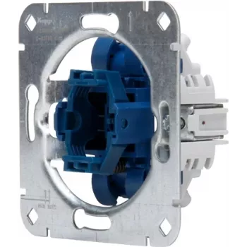 HEINRICH KOPP 508400005 indbygget trykindstas, skiftekontakt, 250V, 10AX, IP20, aluminium