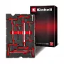 Einhell 370526 9-delt kasseindlægssæt til E-Case, rød/sort