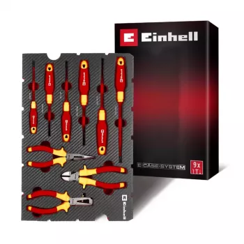 Einhell 370524 kuffertindsats 9-delt skumorganizer til E-Case