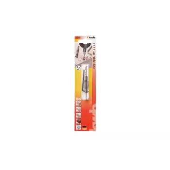 kwb 512604 Wood Router Bit Set, 6-Piece, 6 mm Shank, Carbide-Tipped, in Wooden Box