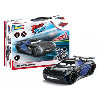 Revell B&P Disney Cars Jackson Storm bil med lys & lyd 065639090